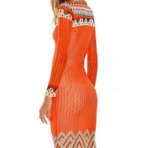 AGUA BENDITA Robin Menfis Printed Dress | Large